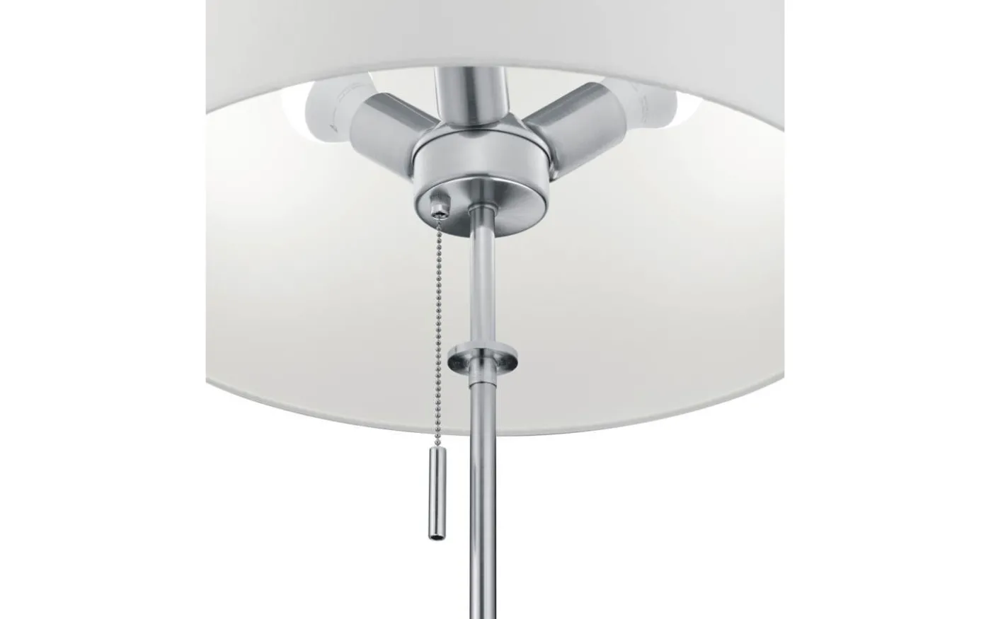 Lyon Golvlampa 3xE27 borstat stål