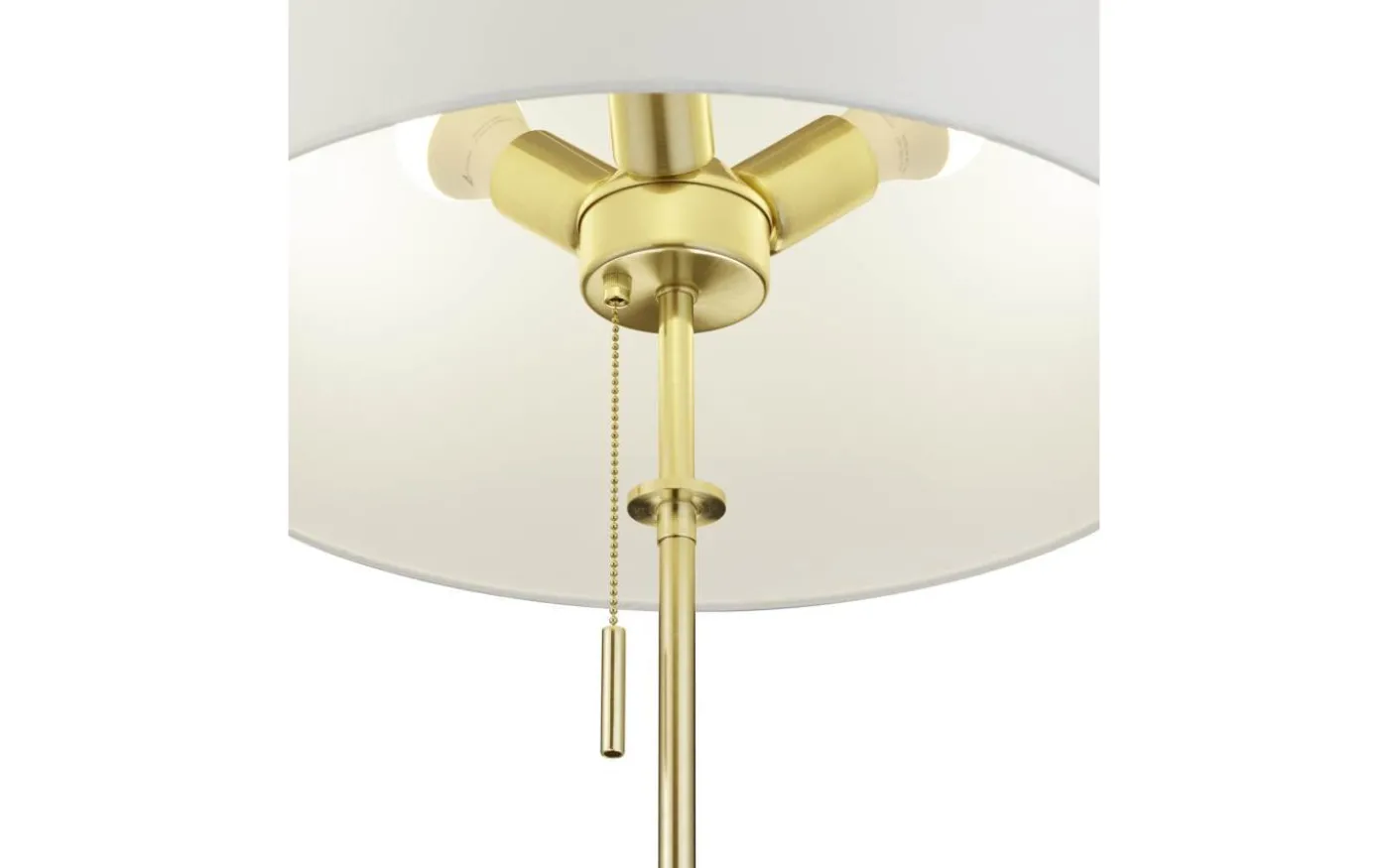 Lyon Golvlampa 3xE27 matt mässing