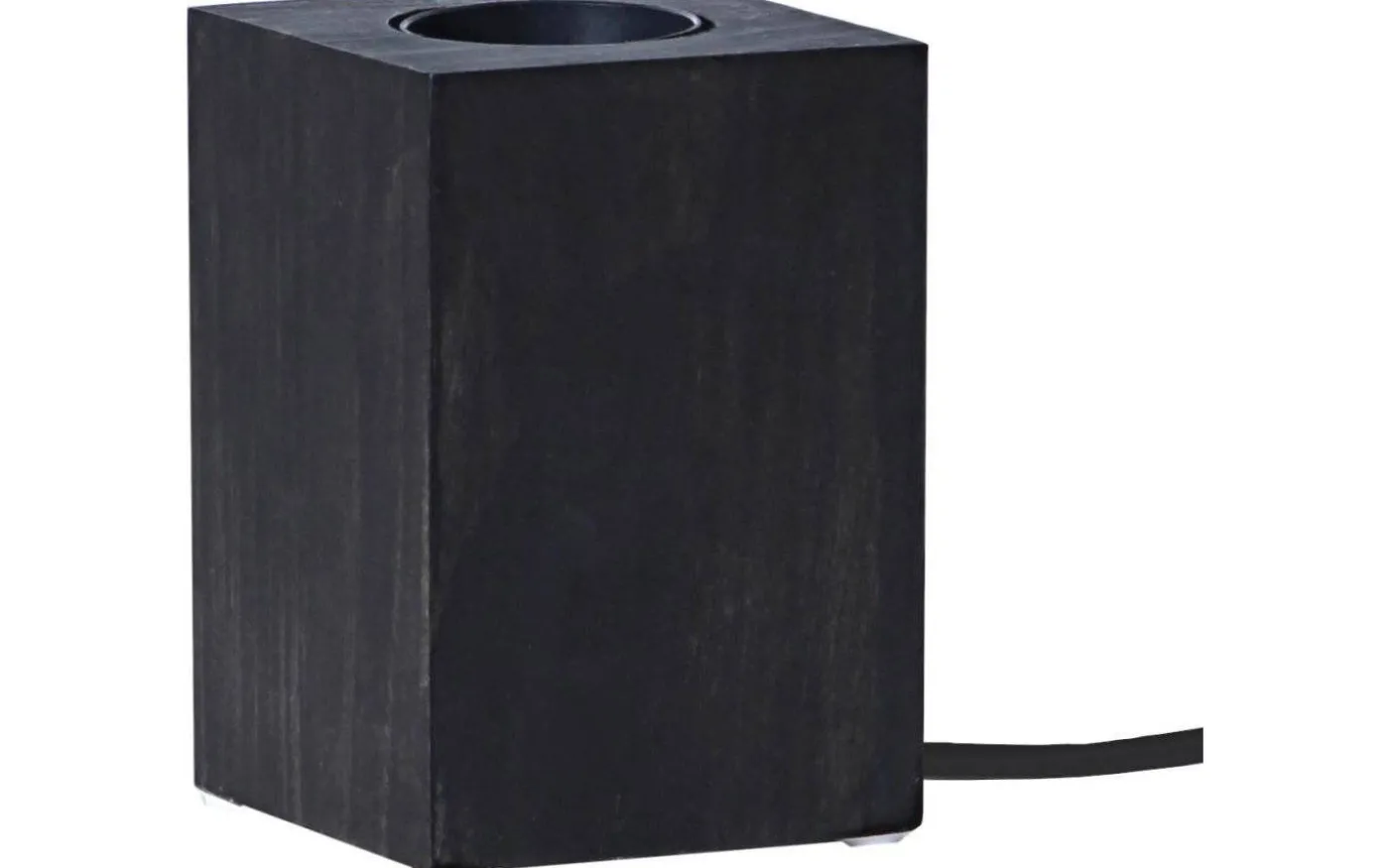 Lys Bordslampa E27 10cm Svart