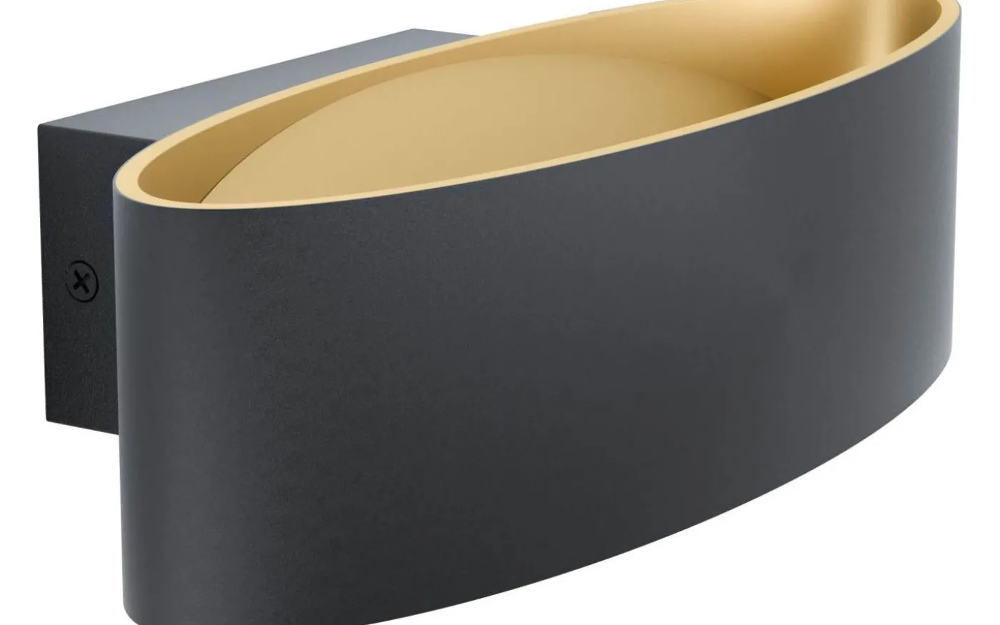 Maccacari Vägglampa LED 3000K 10W Svart