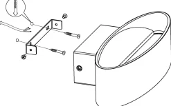 Maccacari Vägglampa LED 3000K 10W Vit