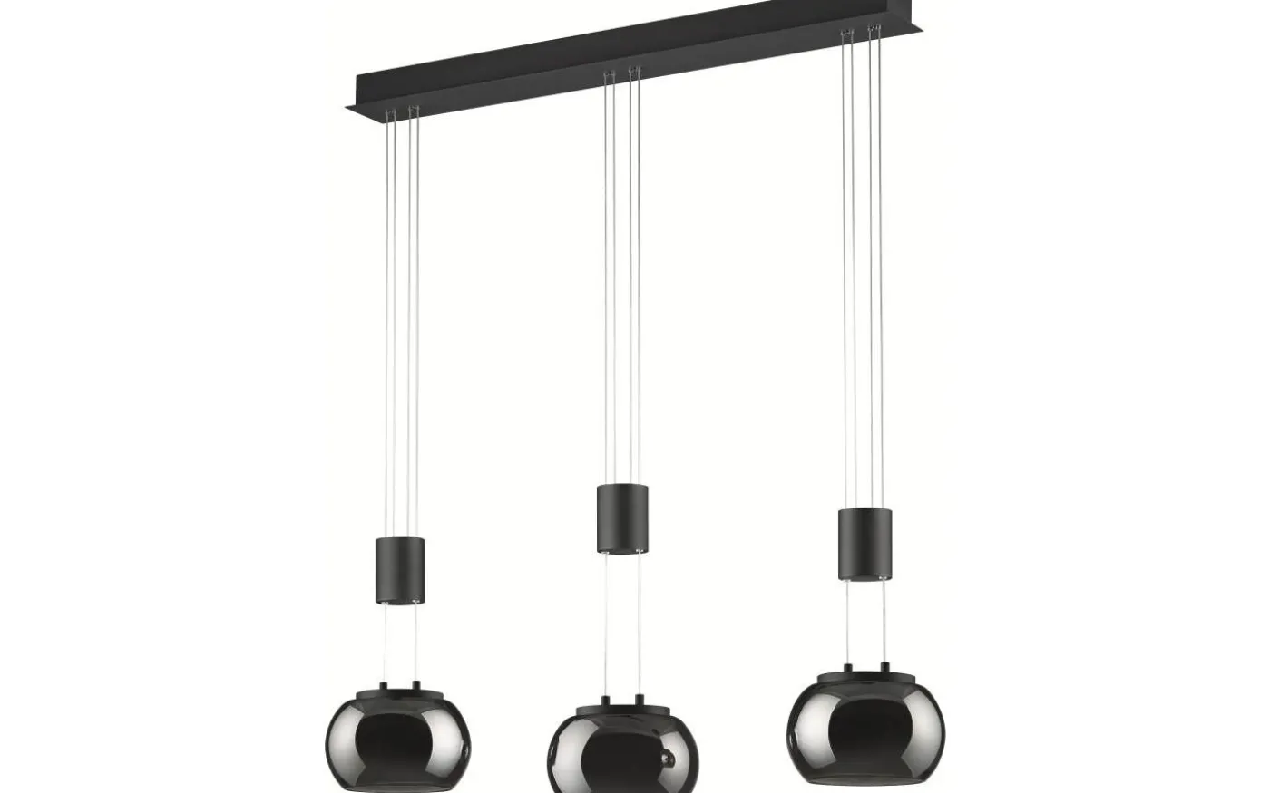 Madison Takpendel LED 3-delad mattsvart