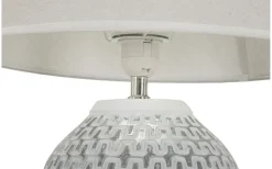 Magico Bordslampa 65cm Silver/Vit