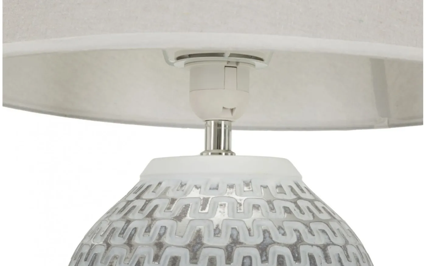 Magico Bordslampa 65cm Silver/Vit