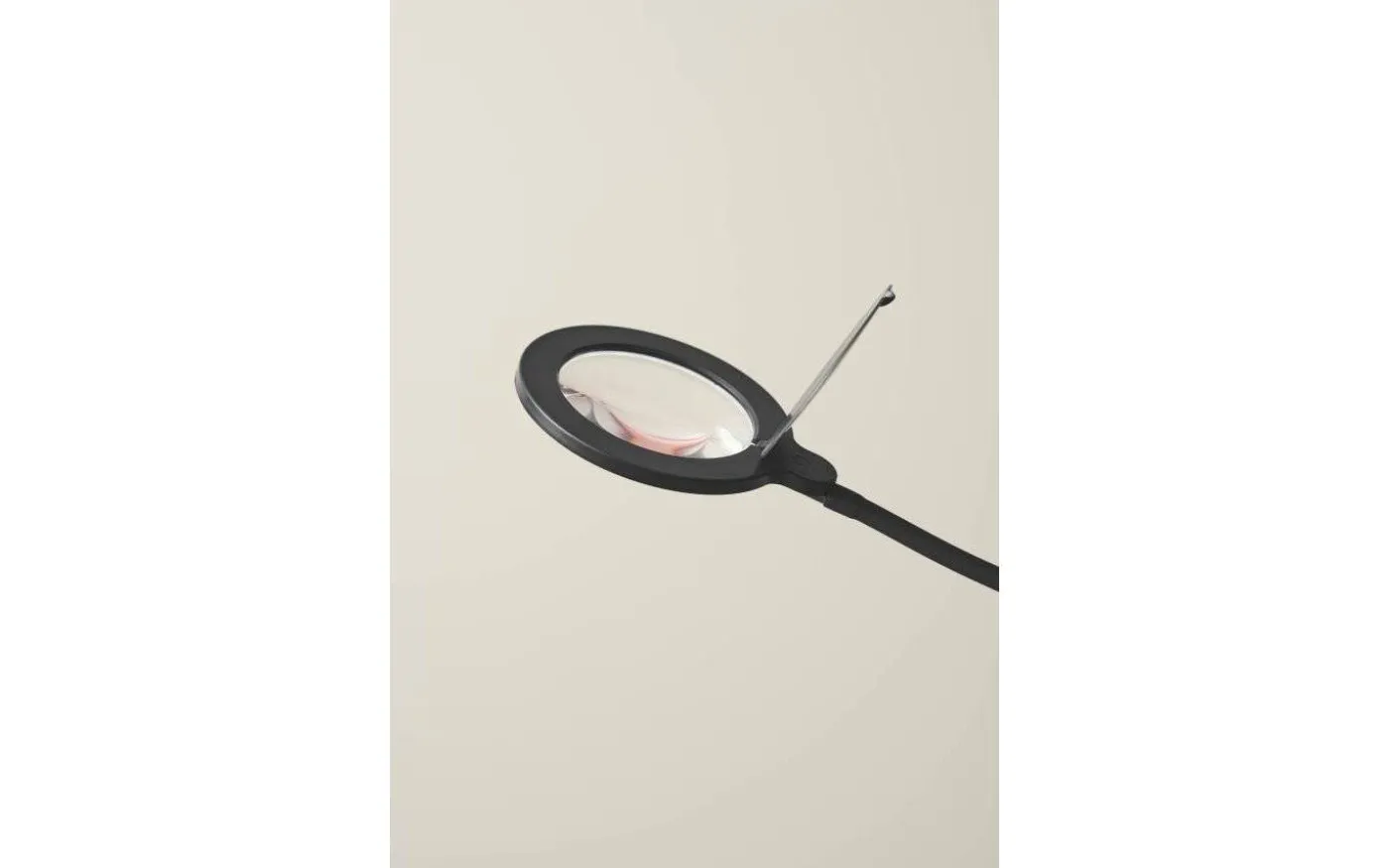 Magni Golvlampa med Förstoringsglas 3 Doptriers LED 3-Steg CCT 10,5W 3000-6300K Svart