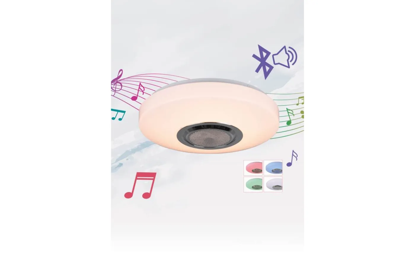 Maia Plafond LED RGBW vit