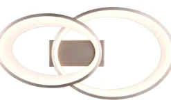 Malaga Plafond LED i borstat stål