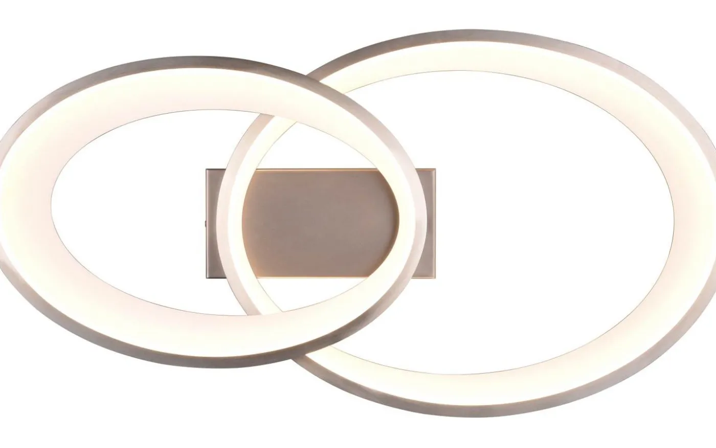 Malaga Plafond LED i borstat stål