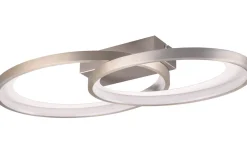 Malaga Plafond LED i borstat stål