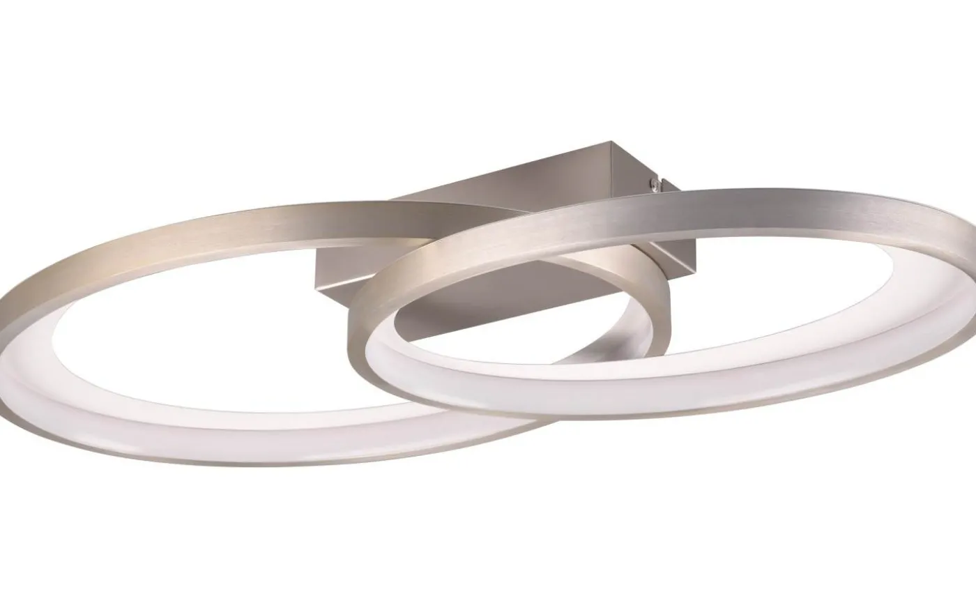 Malaga Plafond LED i borstat stål