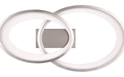 Malaga Plafond LED i borstat stål