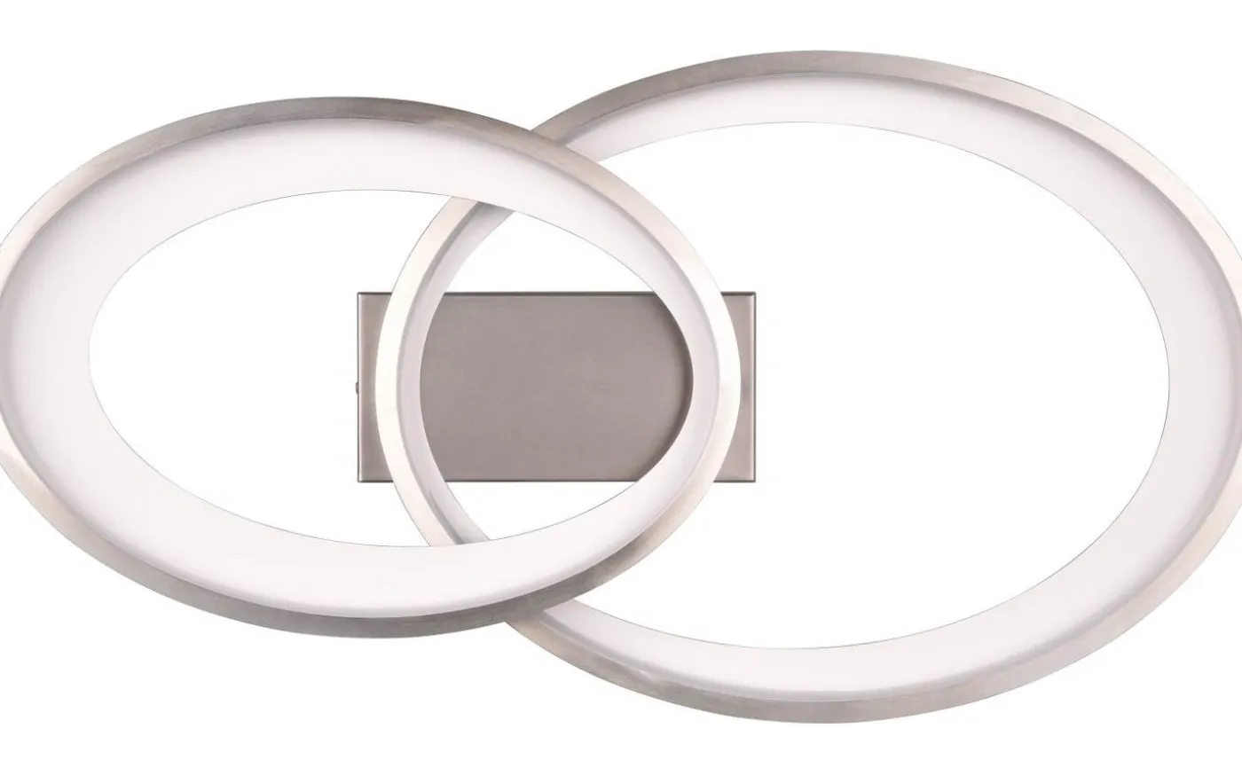 Malaga Plafond LED i borstat stål