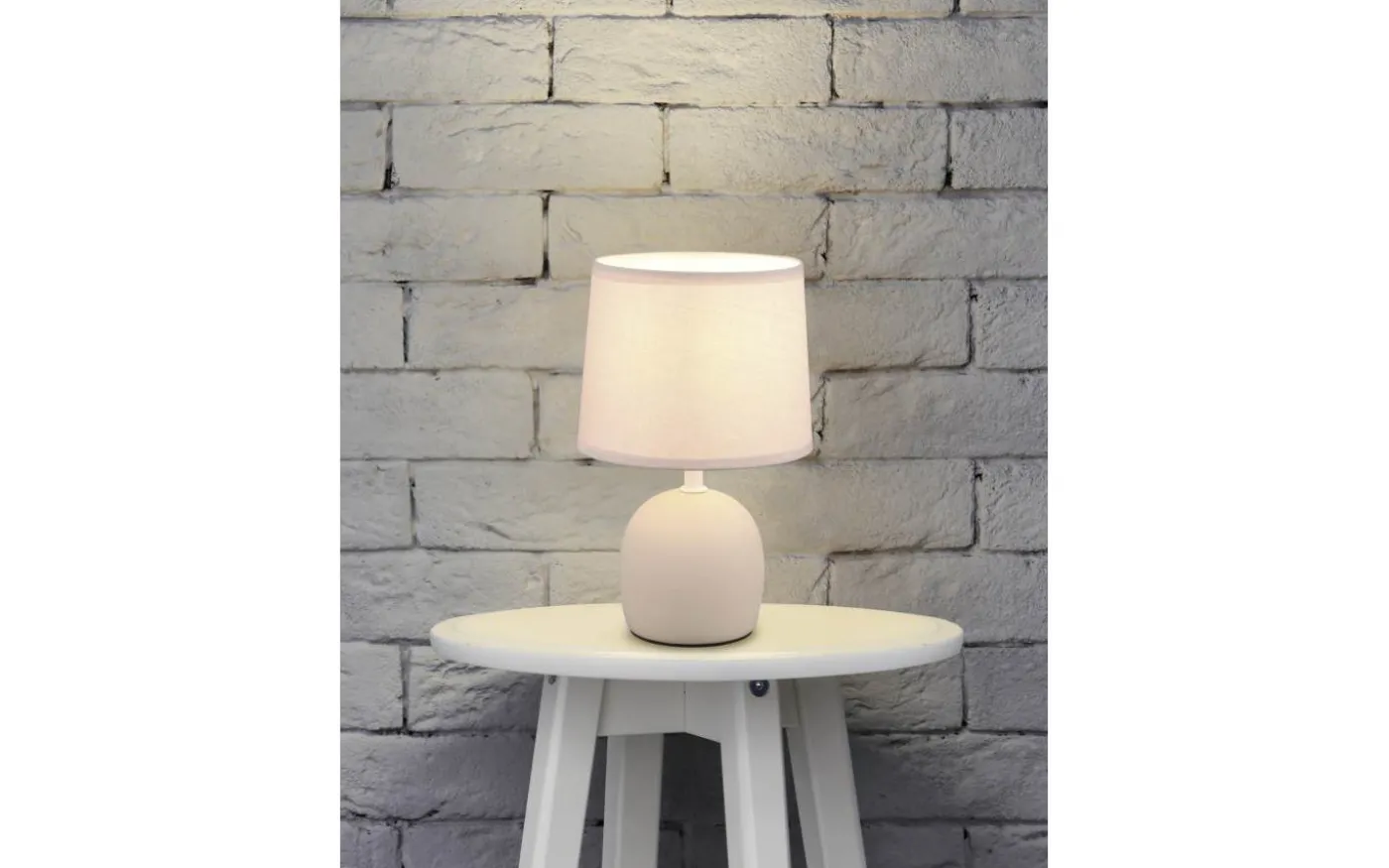 Malu Bordslampa E14 beige