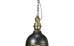 Manchester Taklampa 35cm Svart/Mässing