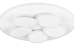 Mandala Plafond LED matt vit