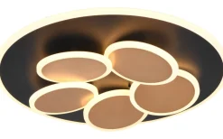 Mandala Plafond LED matt svart/guld