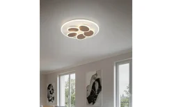 Mandala Plafond LED varmgrå/kaffebrun