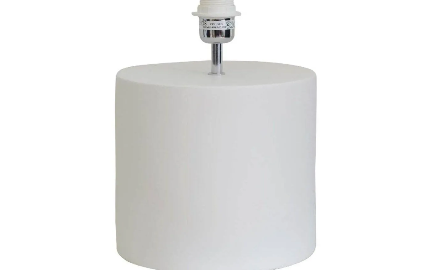 Manhattan Lampfot 31cm Matt Vit