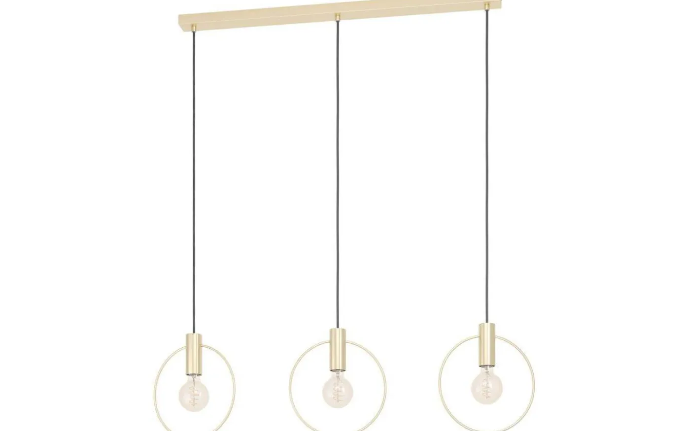 Manizales Taklampa 101cm 3L Mässing