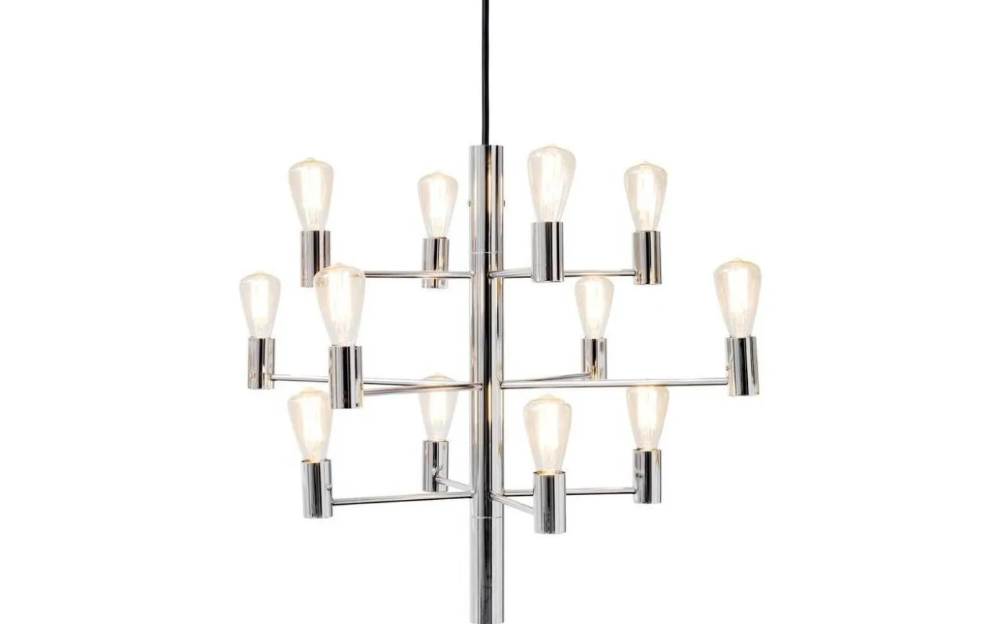 Manola Takkrona 60cm LED 12x2,5W Krom