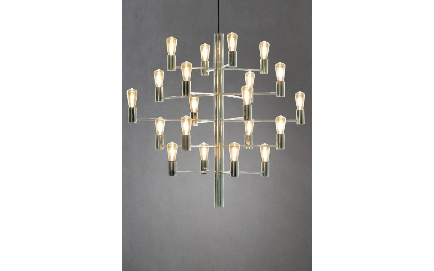 Manola Takkrona 70cm LED 20x2,5W Krom