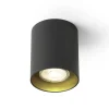 Mantova I Takspotlight Svart/Guld GU10