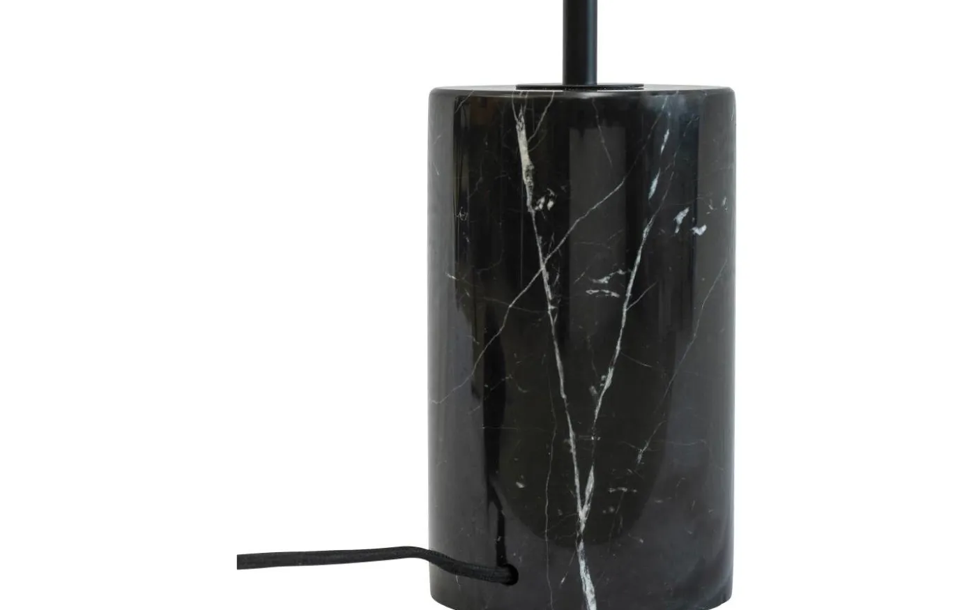 Marble Golvlampa 145cm Marmorfot Svart