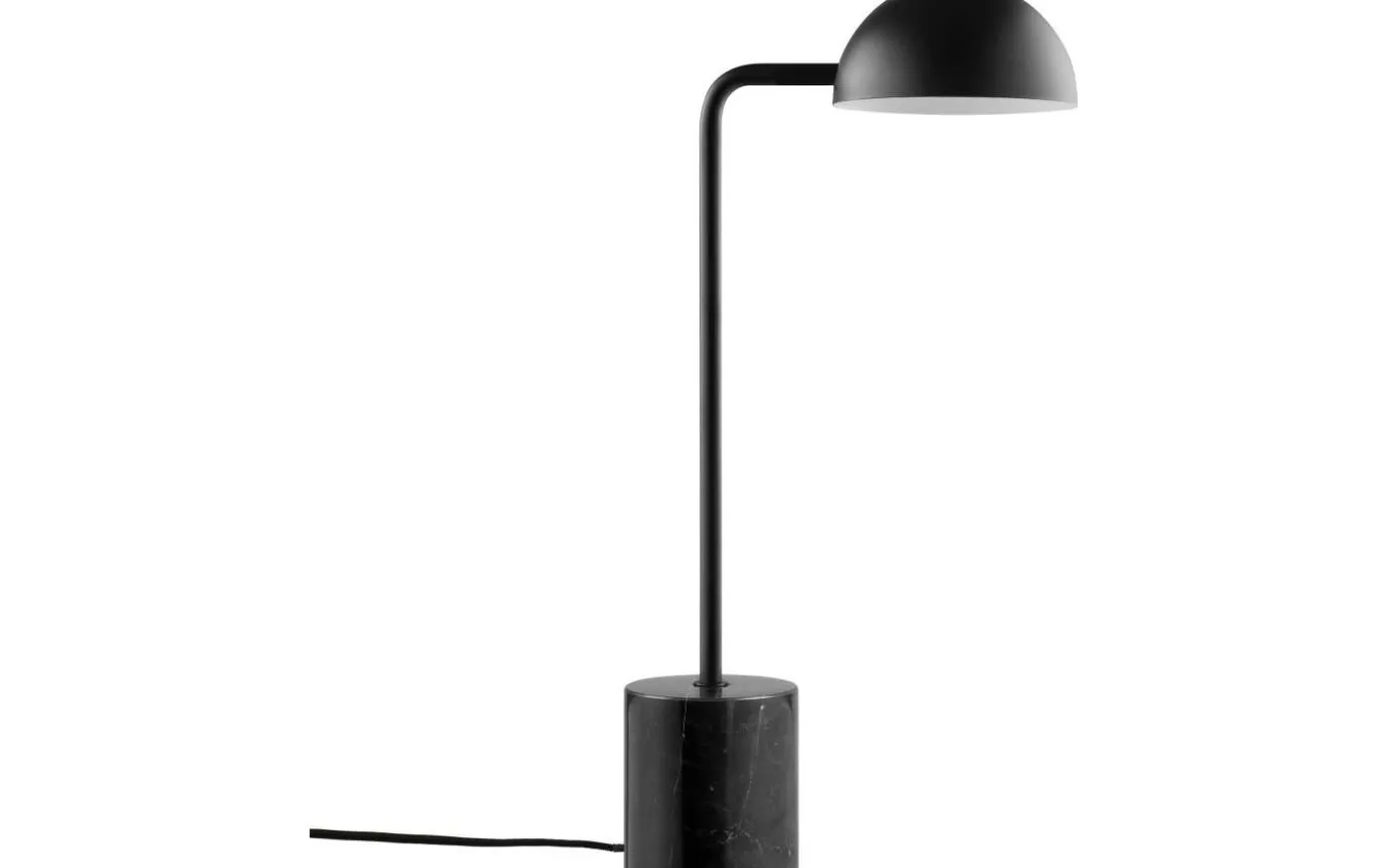 Marble Skrivbordslampa 50cm Svart/Marmor