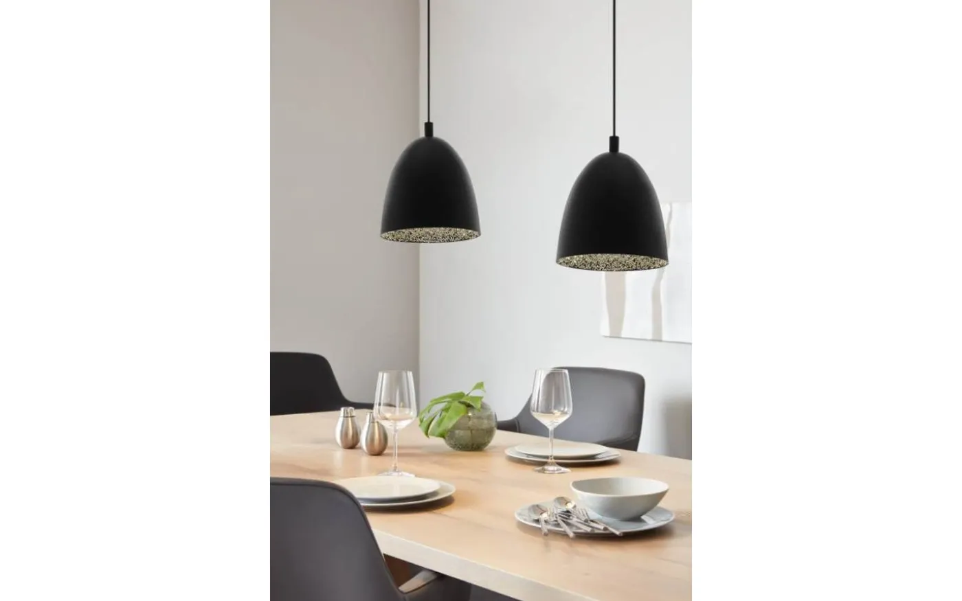Mareperla Fönsterlampa 18cm Svart