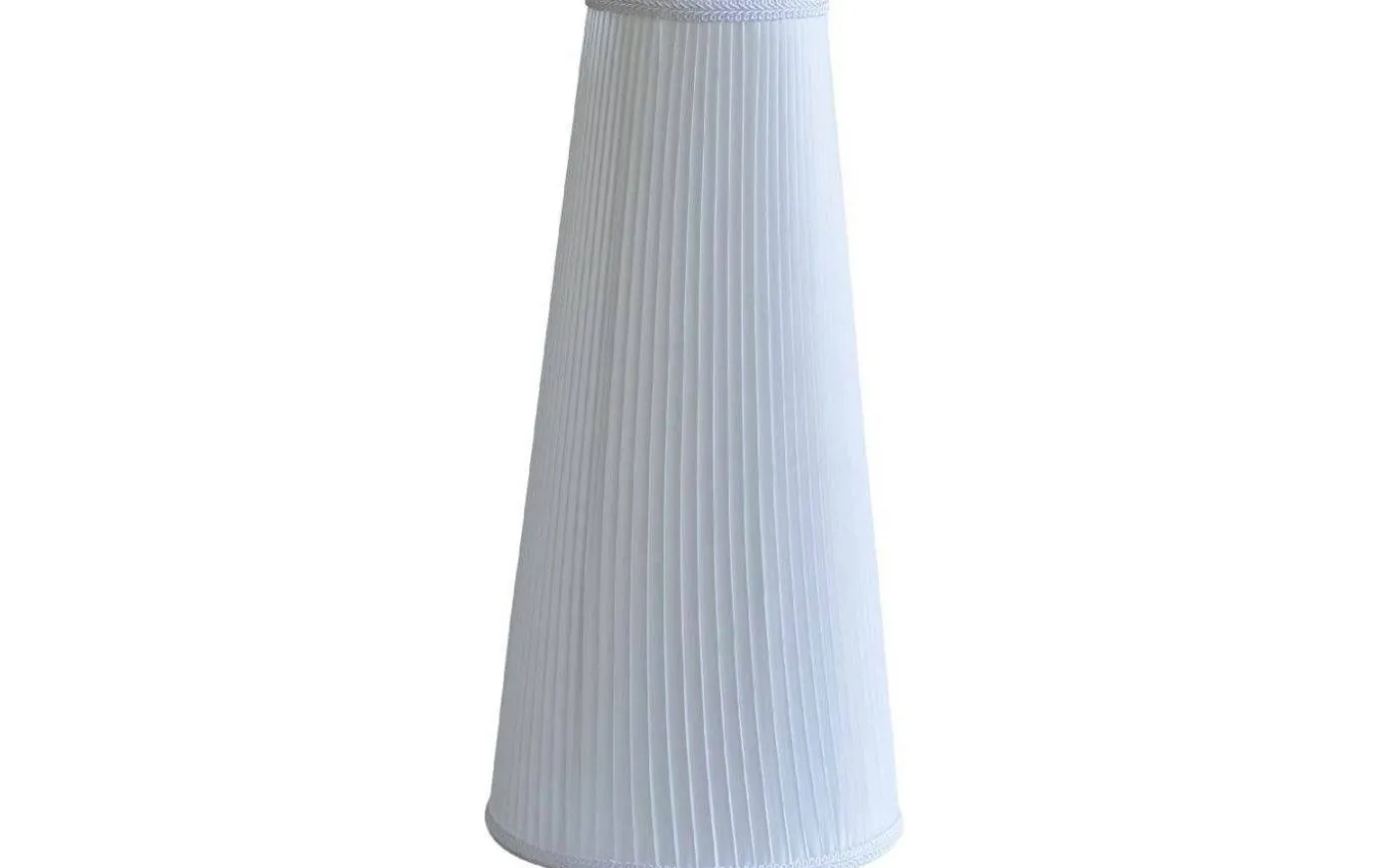 Margareta Plisserad Lampskärm Ø22cm Offwhite