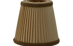 Margareta Plisserad Lampskärm Ø12cm Guld