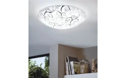 Margitta Plafond 31,5cm LED 3000K 11W Vit/Svart