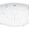 Margitta Plafond 31,5cm LED 3000K 11W Vit/Kristall