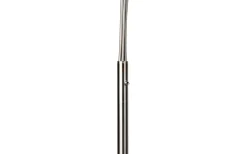 Marley Golvlampa 5-delad GU10 borstad stål