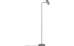 Marley Golvlampa GU10 borstad stål