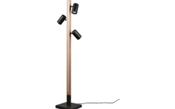 Marley Golvlampa LED + 3xGU10 mattsvart