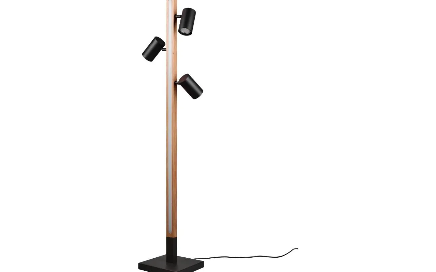 Marley Golvlampa LED + 3xGU10 mattsvart