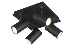 Marley Spotlight 4-delad GU10 mattsvart