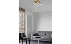 Marley Spotlight 4-delad GU10 matt vit/trä