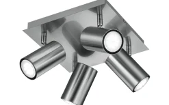 Marley Spotlight 4-delad GU10 borstad stål