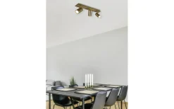 Marley Spotlight 3-delad GU10 antikmässing