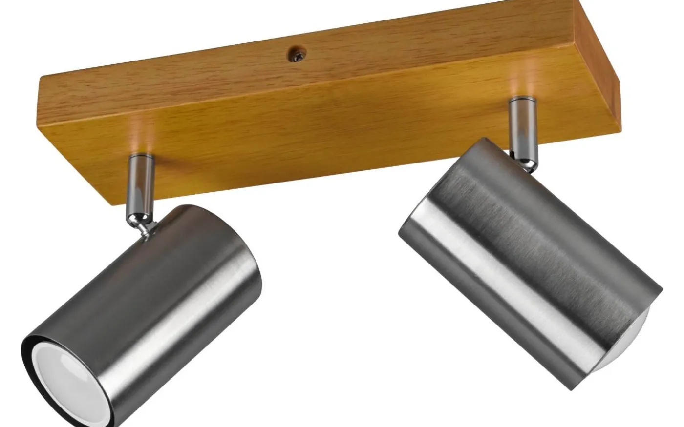 Marley Spotlight 2-delad GU10 borstad stål/trä