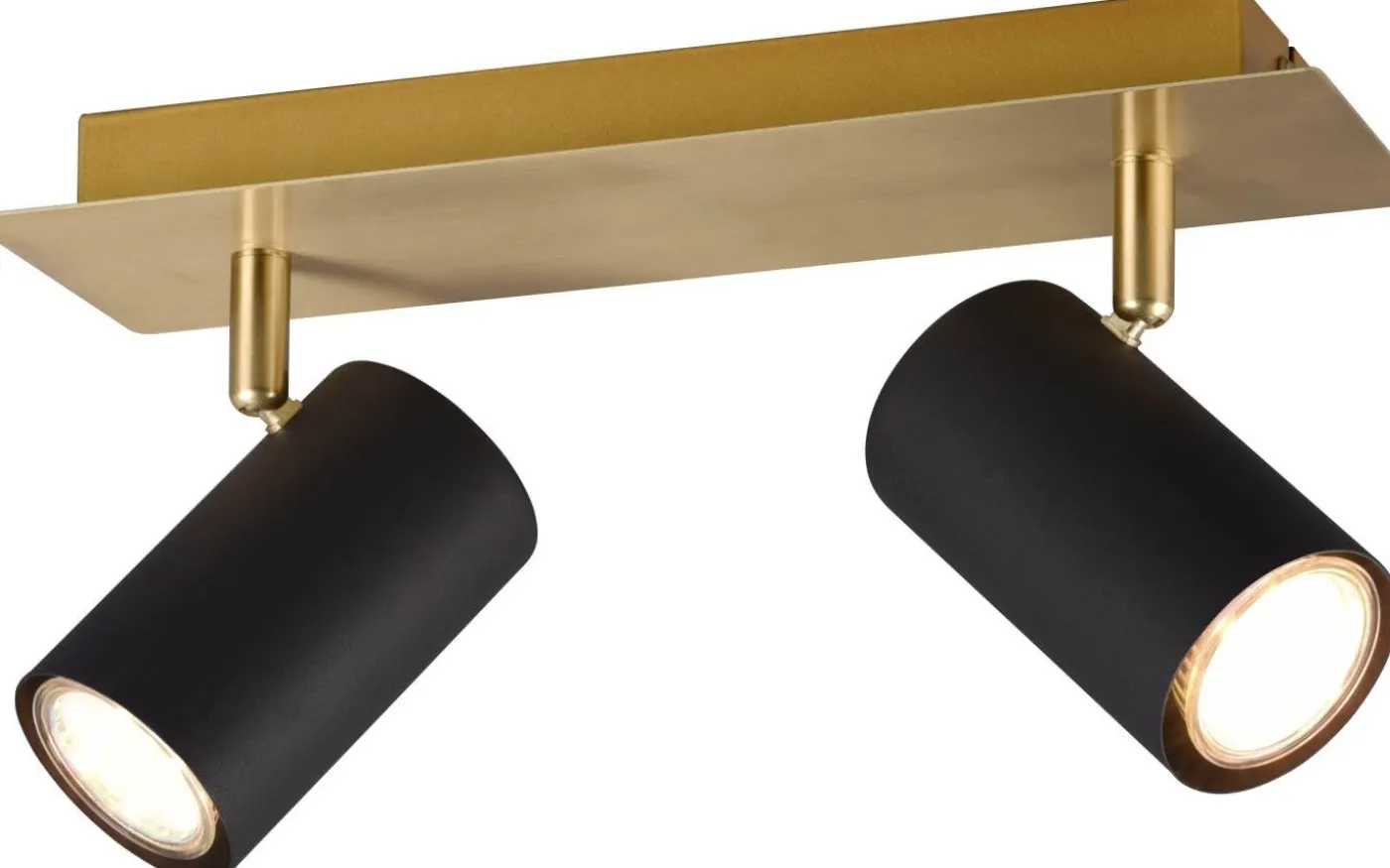 Marley Spotlight 2-delat GU10 svart/guld