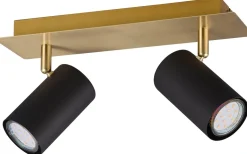 Marley Spotlight 2-delat GU10 svart/guld