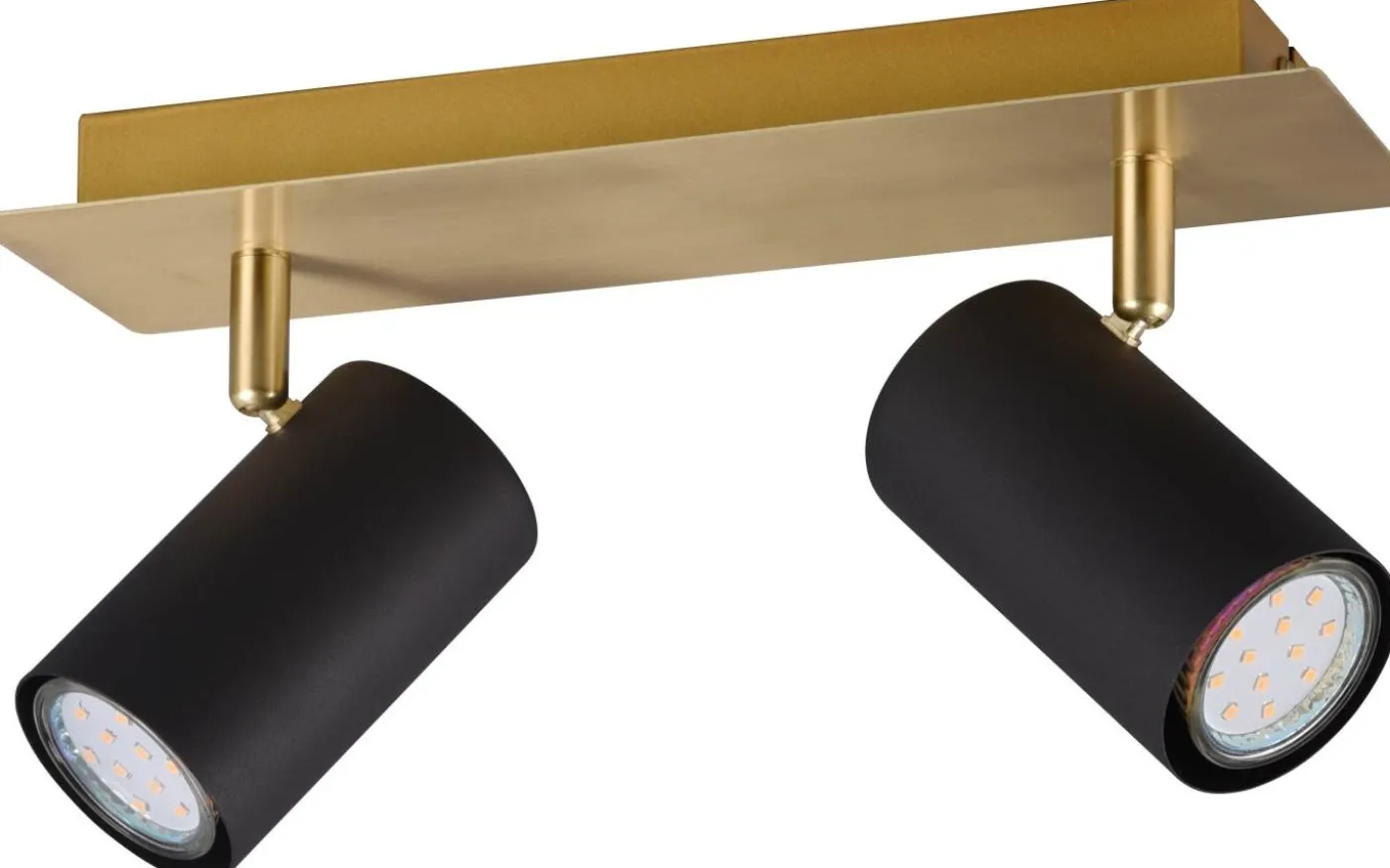 Marley Spotlight 2-delat GU10 svart/guld