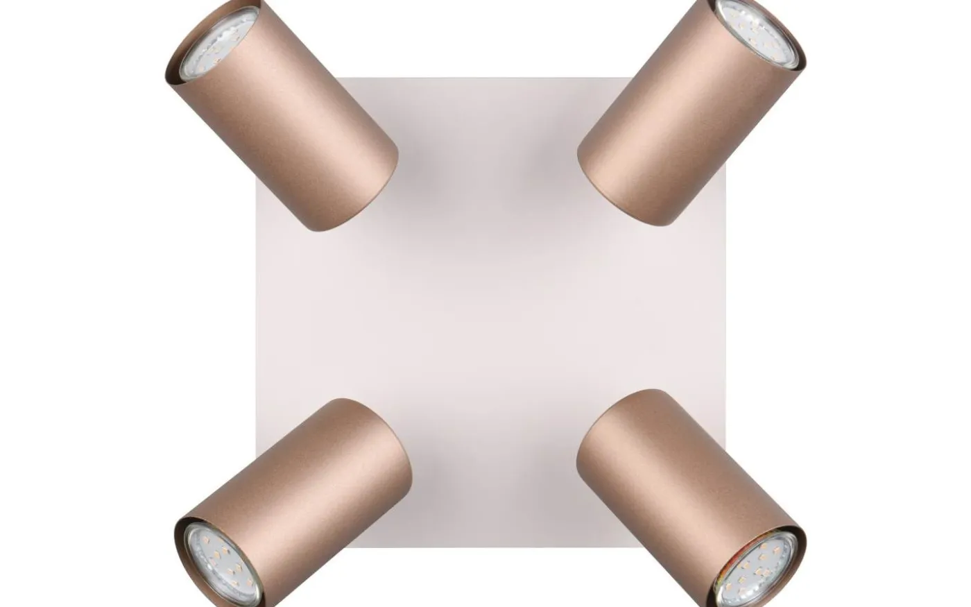 Marley Spotlight 4-delat GU10 kaffebrun/mattvit