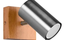 Marley Spotlight GU10 borstat stål/trä