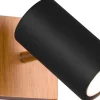 Marley Spotlight GU10 matt svart/trä