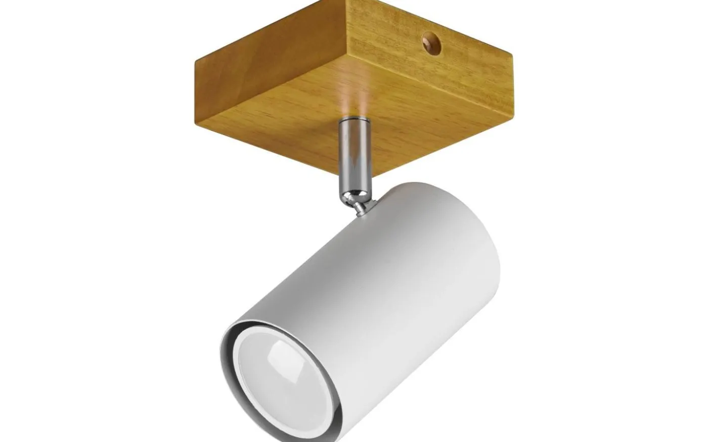 Marley Spotlight GU10 matt vit/trä