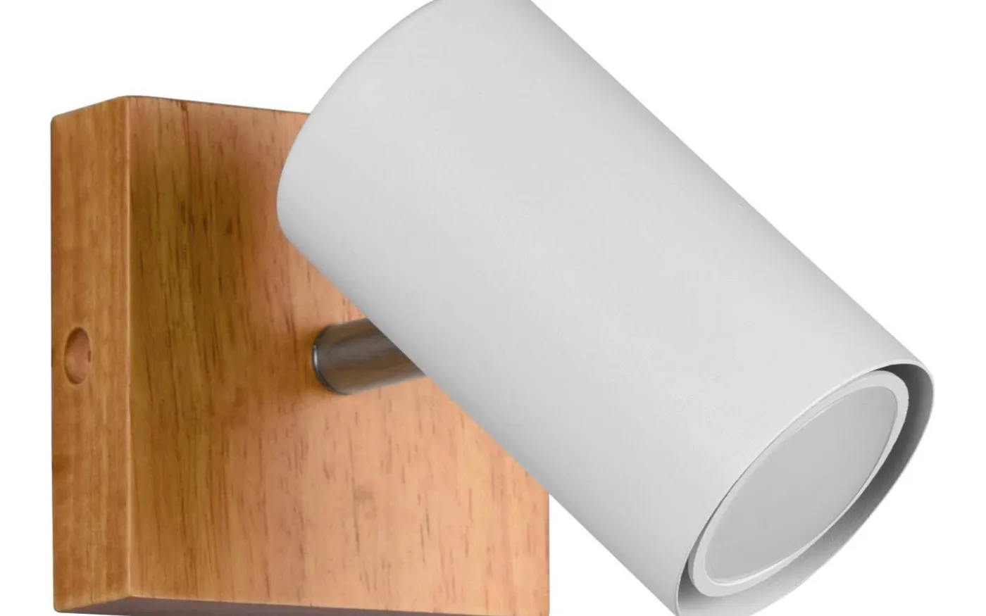 Marley Spotlight GU10 matt vit/trä